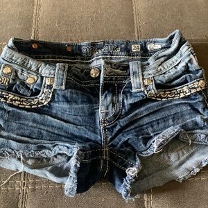 Miss Me size 24 Jean shorts